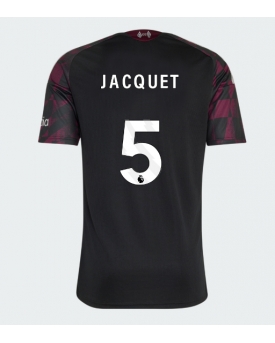 Billige Fotballdrakt Liverpool Jeremy Jacquet #5 Replika Tredjedrakt 2026-27 Kortermet Billige Fotballdrakt Liverpool Jeremy Jacquet #5 Replika Tredjedrakt 2026-27 Kortermet